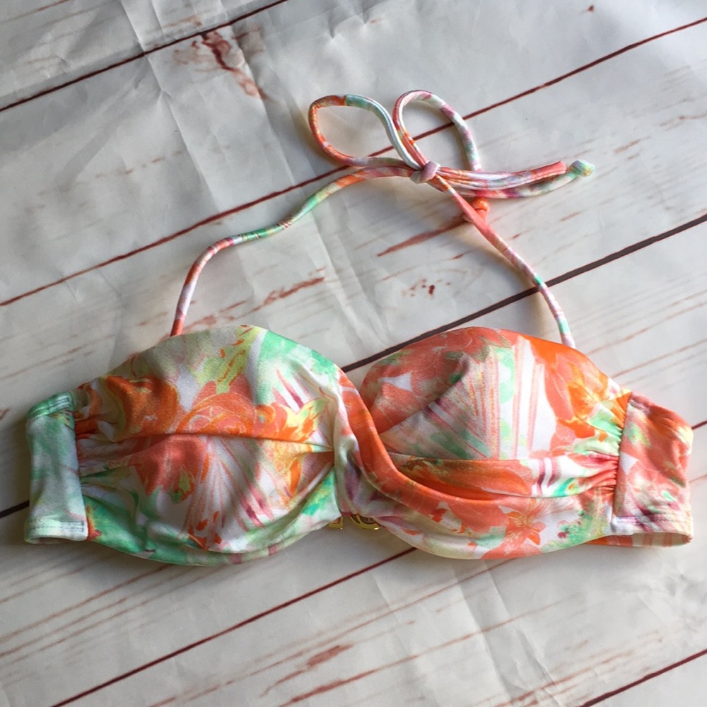 VS Push Up Tropical Print Bandeau